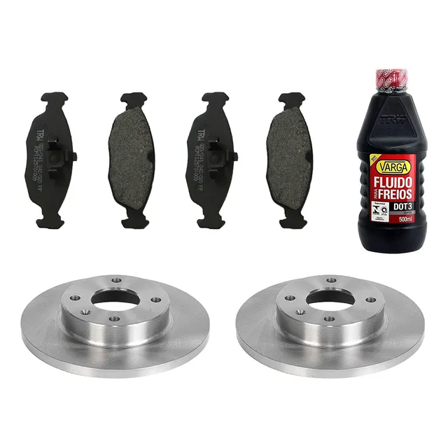 Kit Discos Y Pastillas + Dot3 Suzuki Fun Chevrolet Celta
