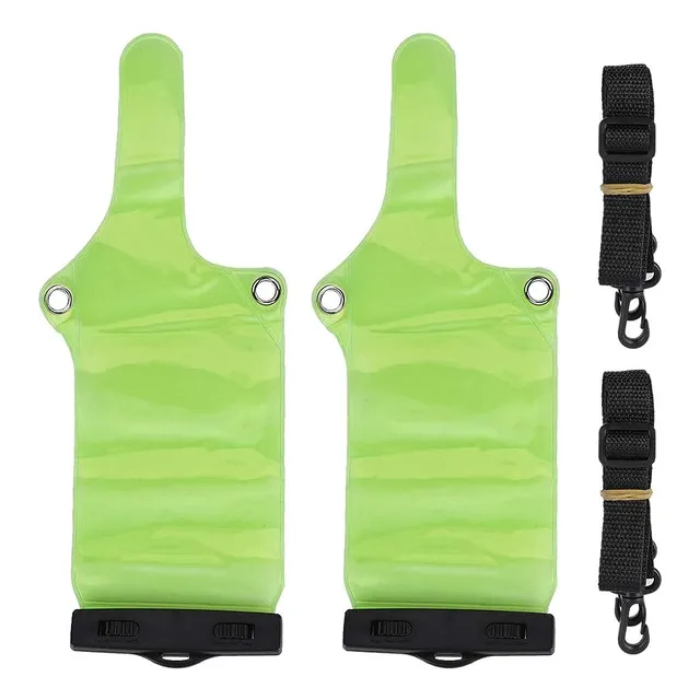 Fosa 2pcs Radio De Dos Vías Impermeable A Prueba De Lluvia B