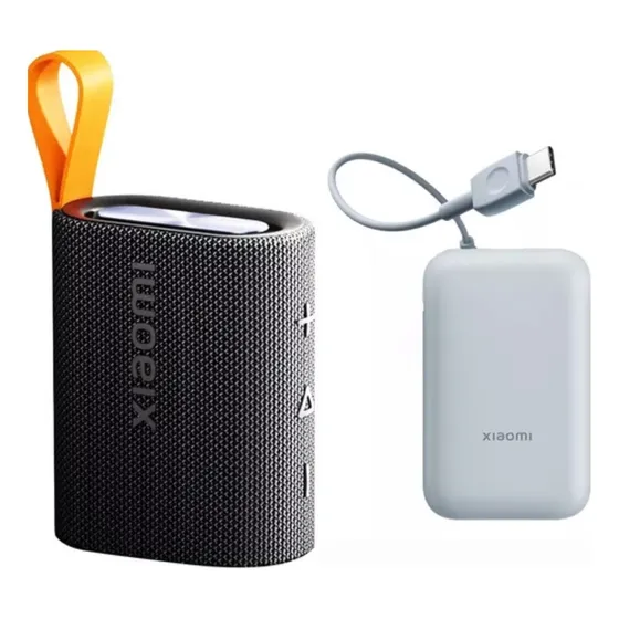 Parlante Xiaomi Pocket - Power Bank Con Cable 22.5w Xiaomi