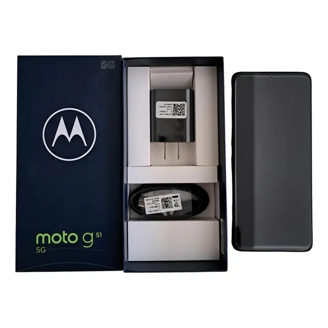 Motorola Moto G51 128gb Rom 4gb Ram 5g Azul