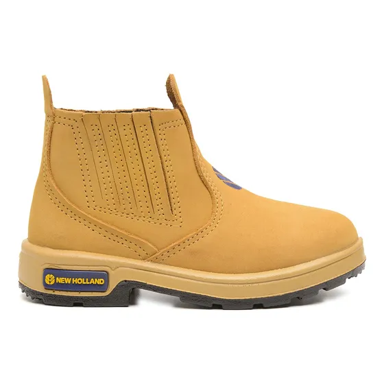 Botina Infantil Original New Holland Torreano Couro Enh2201