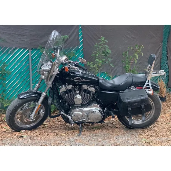 Harley Davidson Xl 1200, Windshield, Alforjas, Todo En Orden