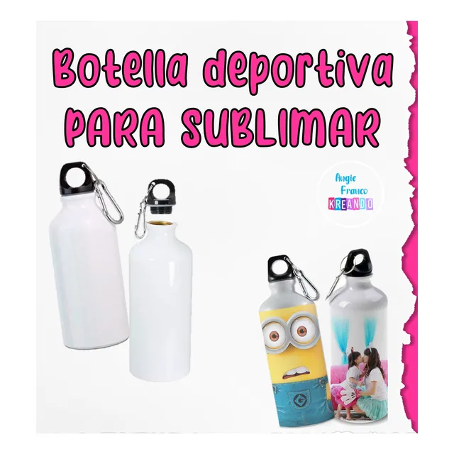 Botella Deportiva Para Sublimar