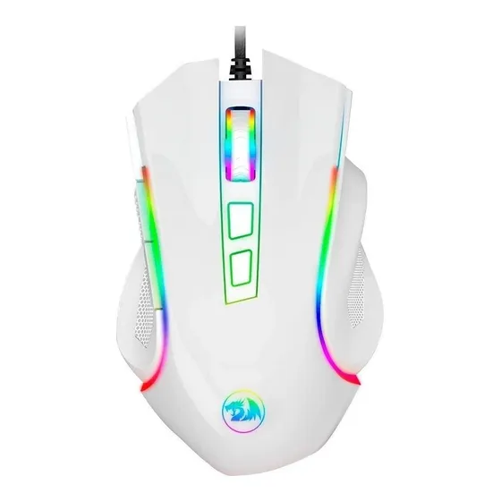 Mouse gamer de juego Redragon Griffin M607 blanco