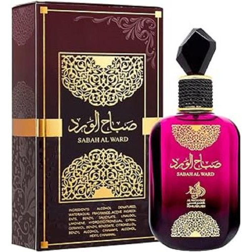 Al Wataniah Sabah Al Ward Eau De Parfum - Perfume Feminino 100ml Al Wataniah Sabah Al Ward Eau De Parfum - Perfume Feminino 100ml