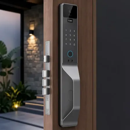 Fechadura Eletronica Facial Video Camera Digital Wifi App