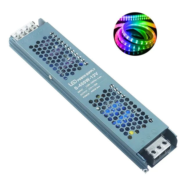 Fuente De Poder 12v 33a 400w Fuente Conmutada Para Tira