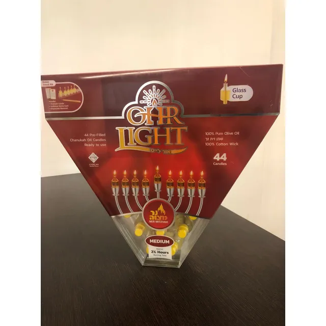 Velas De Aceite Para Januquillás Hanukkah Tkc Kabbalah