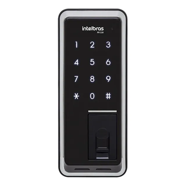 Fechadura De Sobrepor Digital E Senha Com Biometria Fr 220 Intelbras Fechadura De Sobrepor Digital E Senha Com Biometria Fr 220 Intelbras
