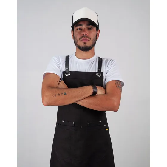 Delantales De Chef Barista Bartender Cocinero 