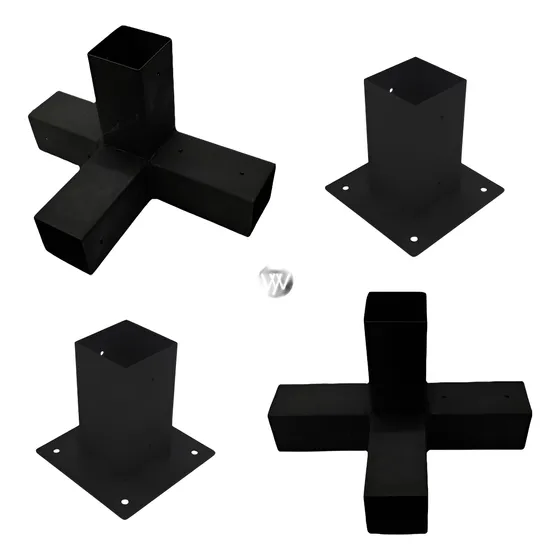 Kit De Alargue Para Pérgola Viga 4x4 Madera