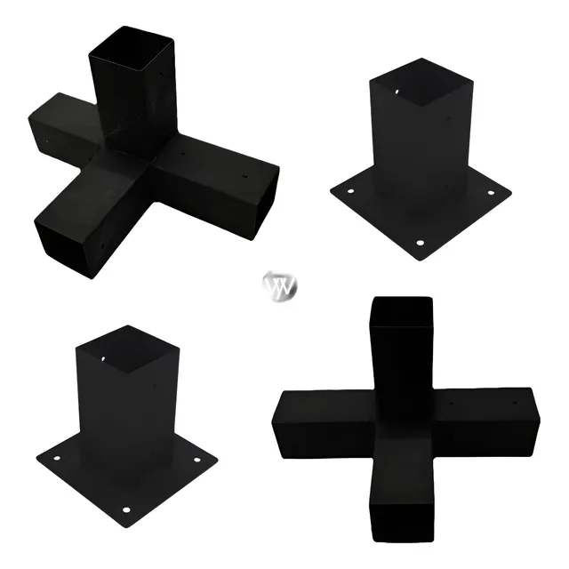 Kit De Alargue Para Pérgola Viga 4x4 Madera
