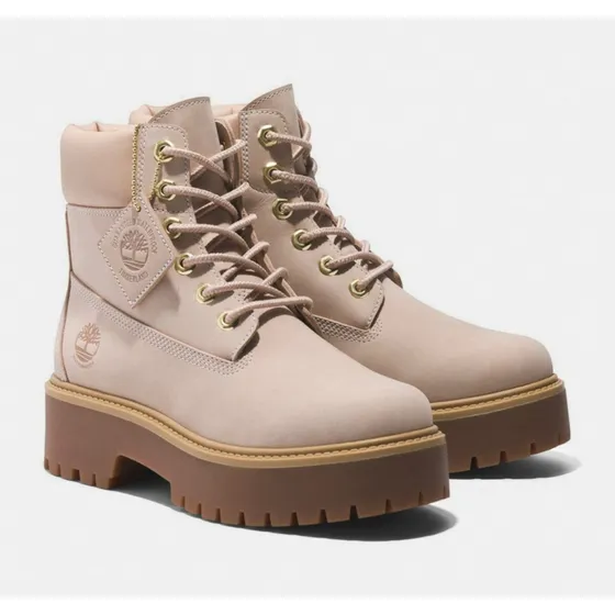 Botas Timberland Premium Waterproof De Plataforma Dama #25