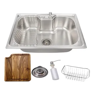 Cuba Gourmet Cozinha Aço Inox 304 50x40cm E Tåbua De Corte Cuba Gourmet Cozinha Aço Inox 304 50x40cm E Tåbua De Corte