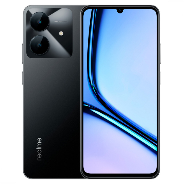 Celular Realme Note 60x Dual Sim 64 Gb 3 Gb Ram Preto Celular Realme Note 60x Dual Sim 64 Gb 3 Gb Ram Preto