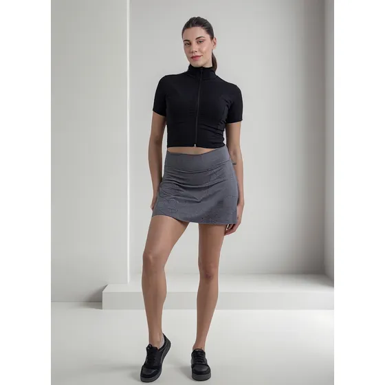 Pollera Short Mujer Fixpower Deportivo - Estilo Y Comodidad