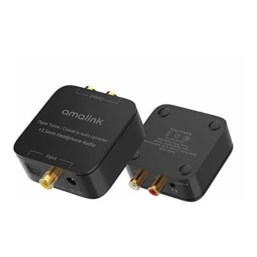 Convertidor Audio Digital Analogico Optico Spdif Toslink
