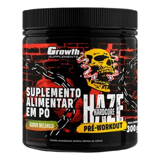 Growth Supplements Pré-treino Haze Hardcore Pre-workout 300g Growth Supplements M