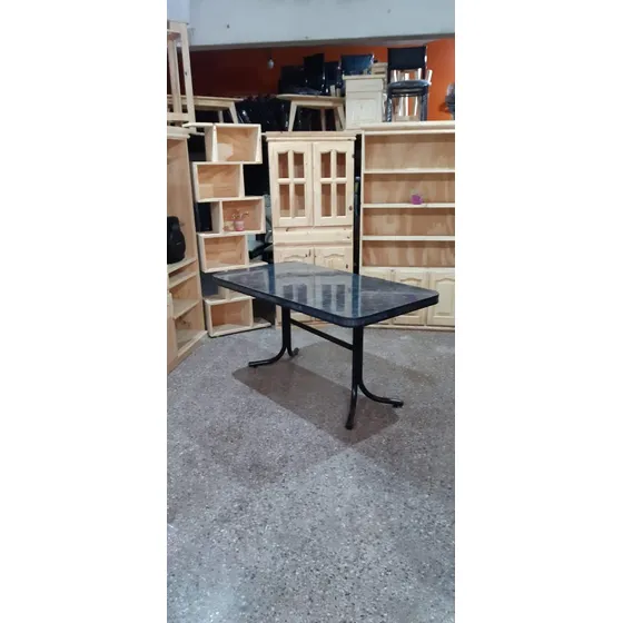 Mesa De Fórmica 150 X 80 - Base Fija De Caño