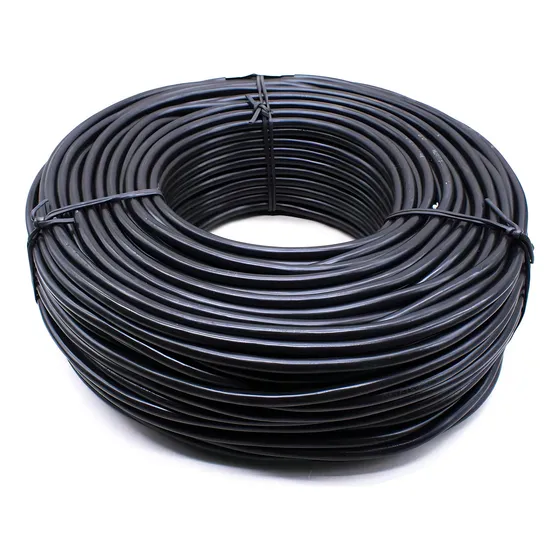 Cable Bajo Goma 3x1mm 50m Cablinur Flg03x1 Cubierta Negro