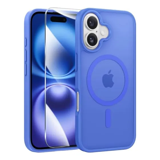 Fntcase Funda Para iPhone 16: Funda Magnética
