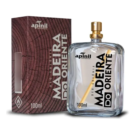 Deo Colônia Madeira Do Oriente 100ml Apinil