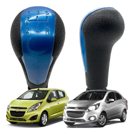 Pera O Pomo Spark Gt Azul Cromado Importada Tipo Original
