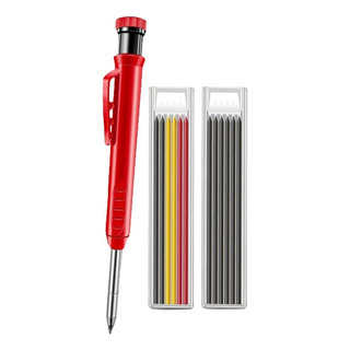 Portátil Para CarpinterĂa Lápiz Carpintero Mecánico+12recarg Portátil Para CarpinterĂa Lápiz Carpintero Mecánico+12recarg