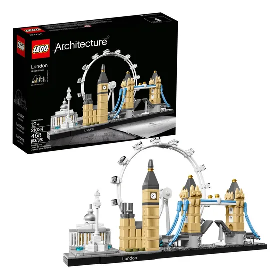 Set Lego Architecture London 21034 468 Piezas