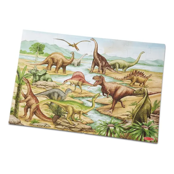Melissa & Doug Dinosaurs Floor Puzzle (48 Pc)