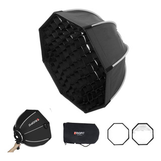 Triopo Softbox De 25,6 Pulgadas/65 Cm Con Rejilla En Forma D Triopo Softbox De 25,6 Pulgadas/65 Cm Con Rejilla En Forma D