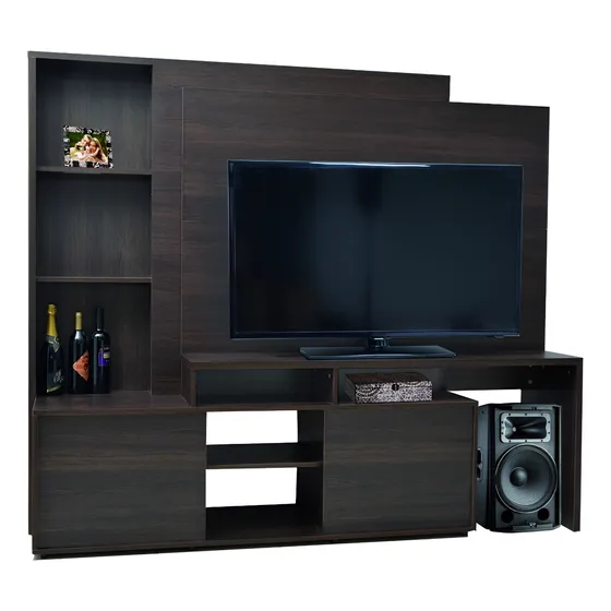Modular Rack Platinum Tv Lcd Led Hasta 60  1.92 M. Frente 