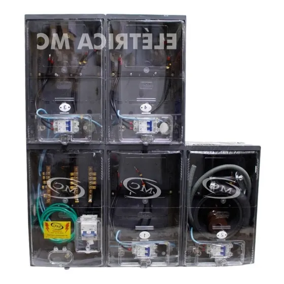 Kit Completo Padrão Eletropaulo Para 4 Medidores Bifásicos