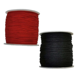 Hilo Chino Rojo Y Negro, 2 Rollos, 100 Mts Cada Rollo Hilo Chino Rojo Y Negro, 2 Rollos, 100 Mts Cada Rollo
