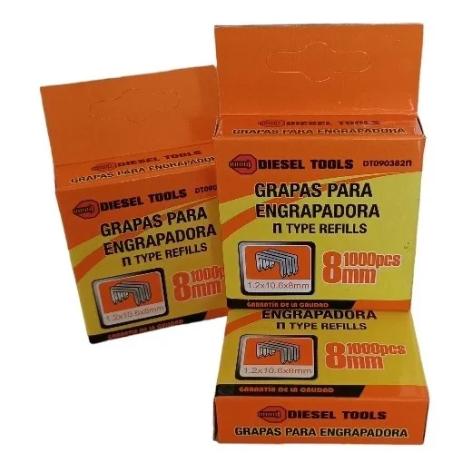 Grapas Tapicería Grapadora Manual 8mm O 5/16 1000pcs