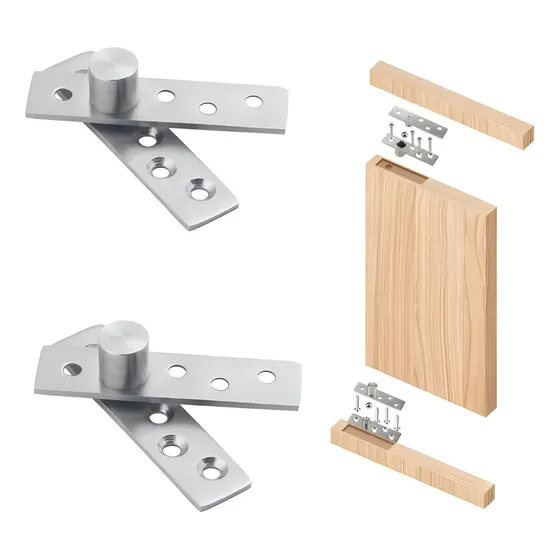 Bisagra Pivote Oculta 98mm Puerta Batiente 1 Par