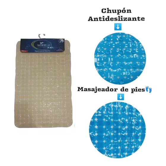 Alfombra Antideslizante Antiresbalante Para Baño Ducha