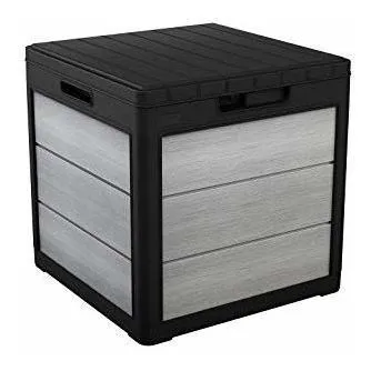 Keter Denali Caja De Resina De 30 Galones Para Muebles De Ja