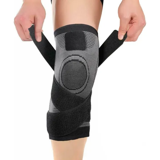 Rodillera Deportiva Compresion Soporte Fitnics Set 2 Gym