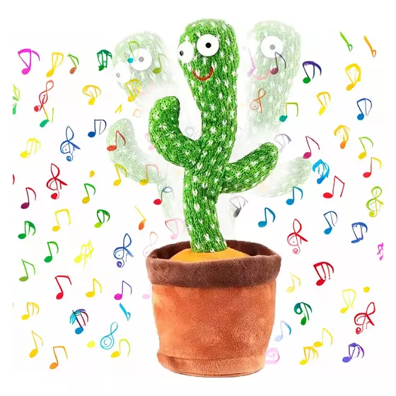 Peluche Cactus Juegos y Juguetes Color Verde 120 Canciones