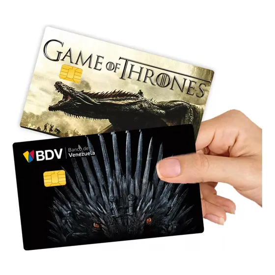 Stiker Calcomanía Para Tarjetas Débito Bancaria