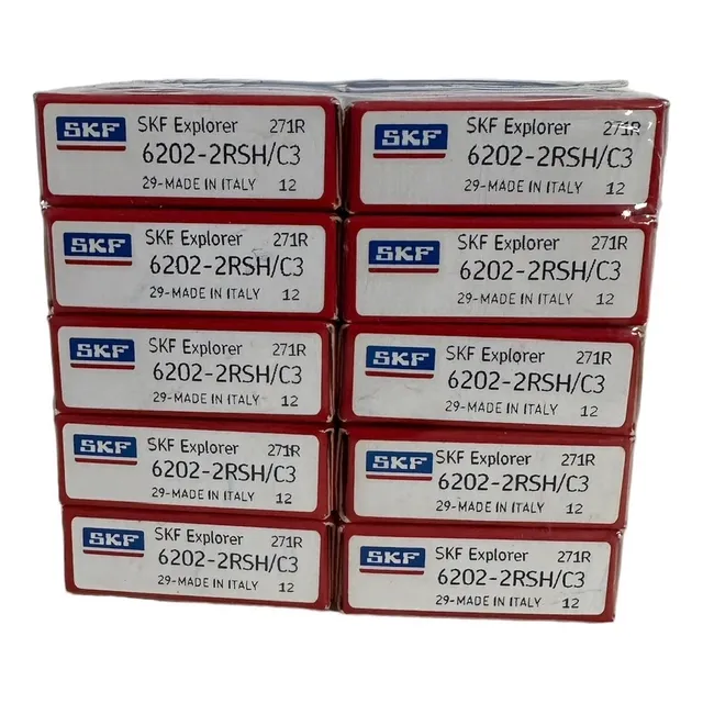 Rodamiento Rolinera 6202 2rs C3 Skf Paquete 10 Unidades