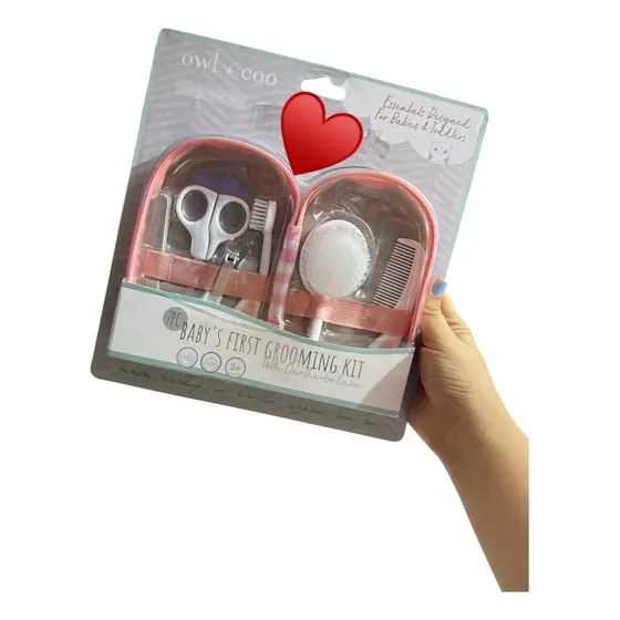 Set De Regalo De Higiene Personal Para Bebes Niña 7piezas