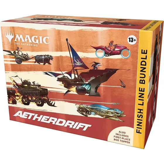 Magic The Gathering Aetherdrift Finish Line Bundle Inglés