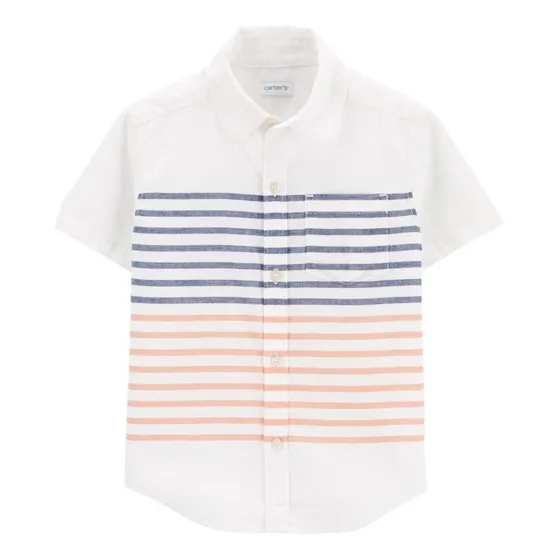Camisa De Botones 1h483410 Carter's