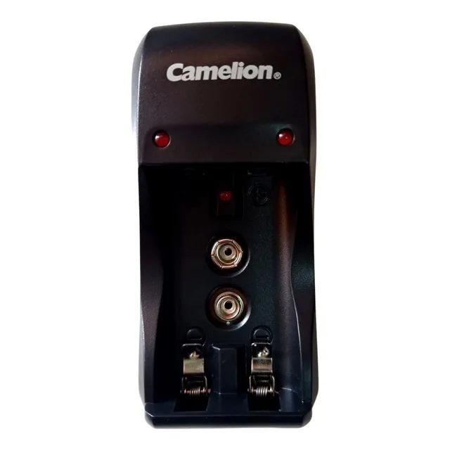 Cargador De Baterías X2 Pilas Aaa, Aa Y 9v Camelion Bc-1001a