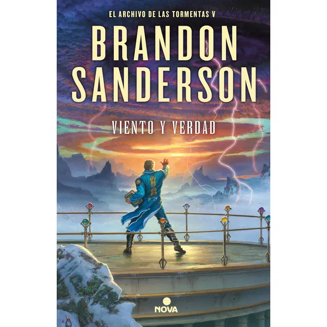 Viento Y Verdad el Archivo De Las Tormentas 5 De Brandon Sanderson Vol 1 Editorial Nova Tapa Blanda en Español 2024