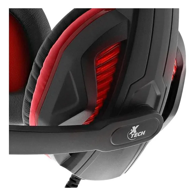 Audífono Gamer Led Vol/mic Comp Consolas Xtech Xth-551 Negro