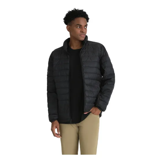 Parka Hombre Packable Regular Fit Negra Dockers