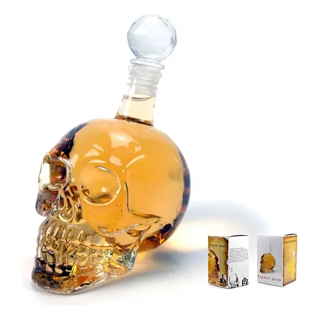 Licorera Modelo Cráneo Skull De 550 Ml Para Bebidas